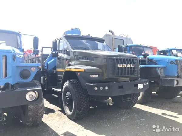 Бортовой грузовик с КМУ УРАЛ Next с КМУ Инман ИМ-150