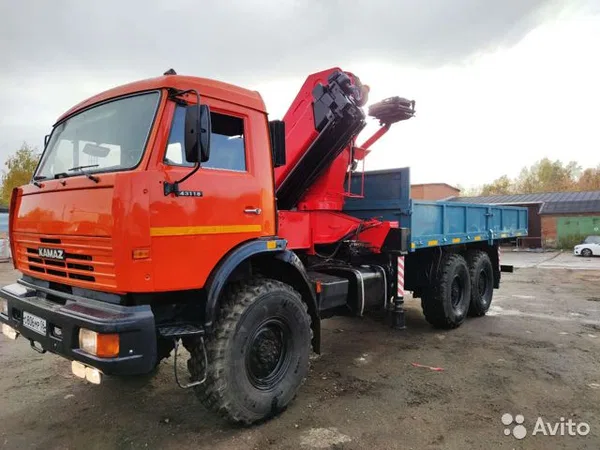 Бортовой грузовик с КМУ КамАЗ 43118