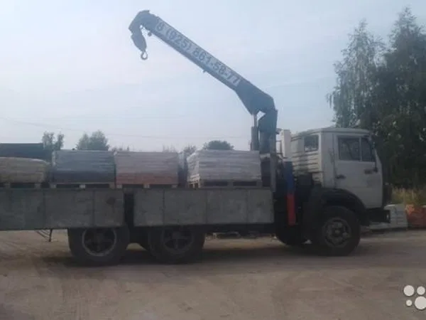 Бортовой грузовик с КМУ КамАЗ