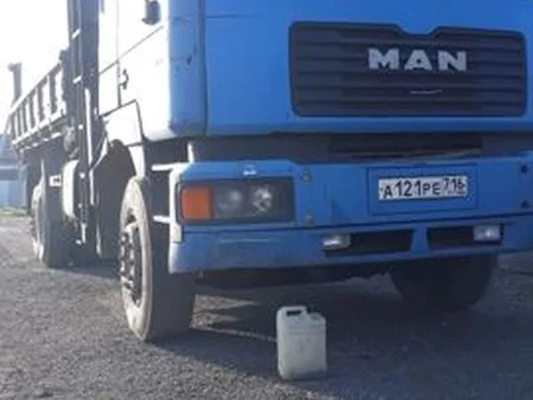 Бортовой грузовик с КМУ MAN
