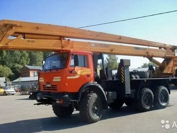Автовышка КамАЗ 43118 с АГП ВС-28