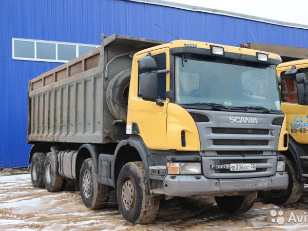 Самосвал Scania P380