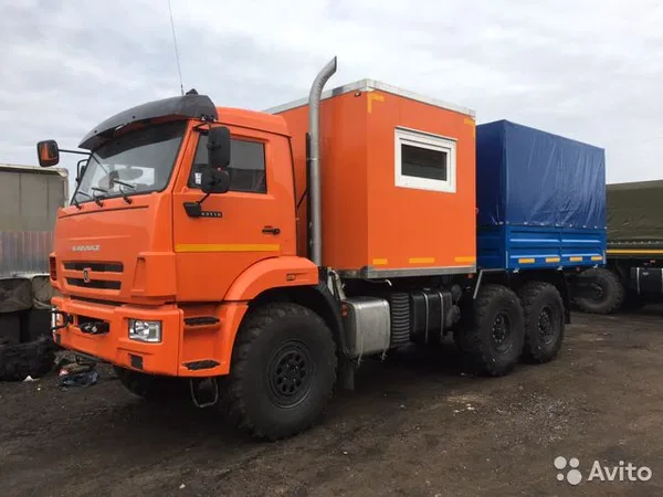 Передвижная мастерская КамАЗ 43118 ГПА с КМУ