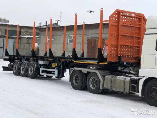 Полуприцеп сортиментовоз Bitter 62м3