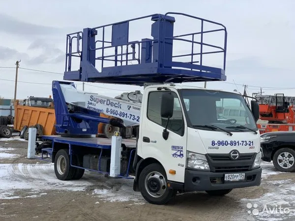 Автовышка Hino 300 с АГП Tadano AT-150S