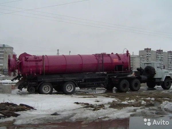 Ассенизатор вакумный полуприцеп - 20 м3