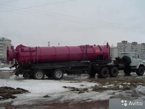 Полуприцеп цистерна вакуумная 20 м3