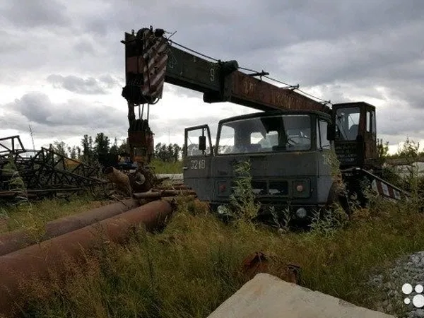 Автокран Ивановец 14 тонн на шасси МАЗ