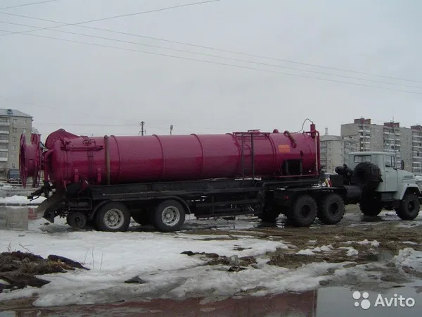 Ассенизатор вакумный полуприцеп - 20 м3
