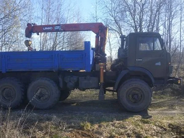 Бортовой грузовик с КМУ КамАЗ