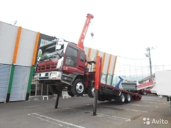 Эвакуатор ISUZU Giga с КМУ