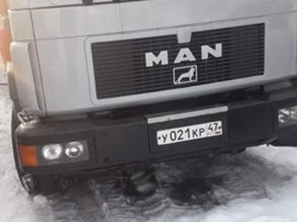 Бортовой грузовик с КМУ MAN 18.224