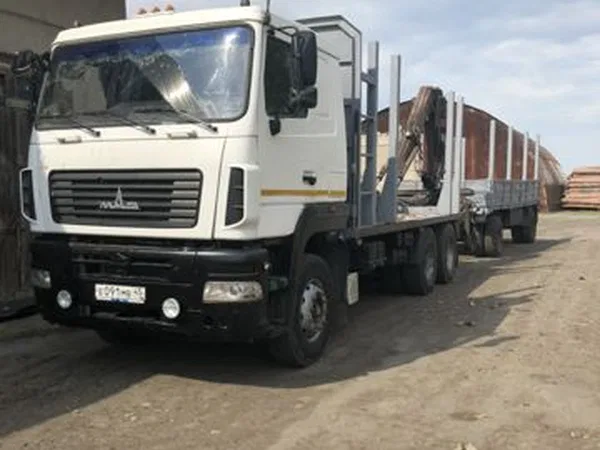 Сортиментовоз МАЗ с ГМУ