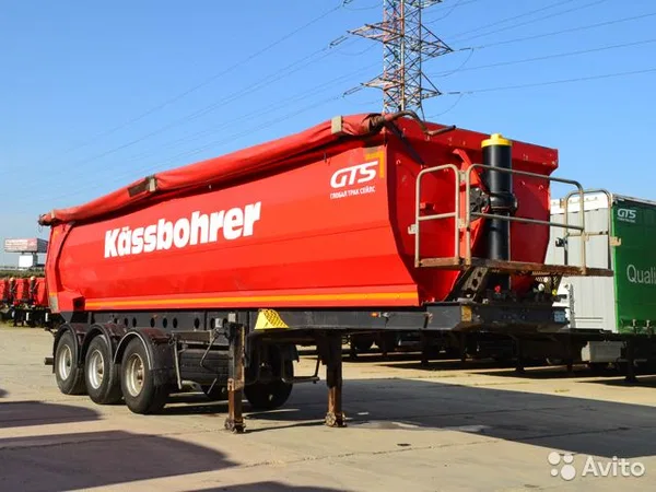 Самосвальный полуприцеп Kassbohrer DL 32 м3