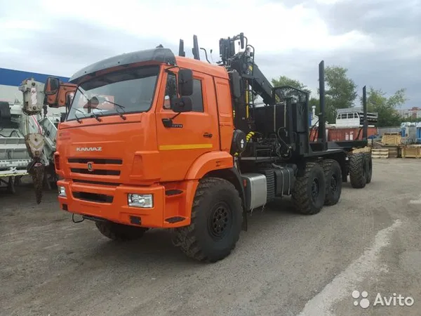 Сортиментовоз КамАЗ 43118 с ГМУ Велмаш 9058D1-10