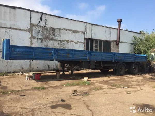 Бортовой полуприцеп СЗАП 93271