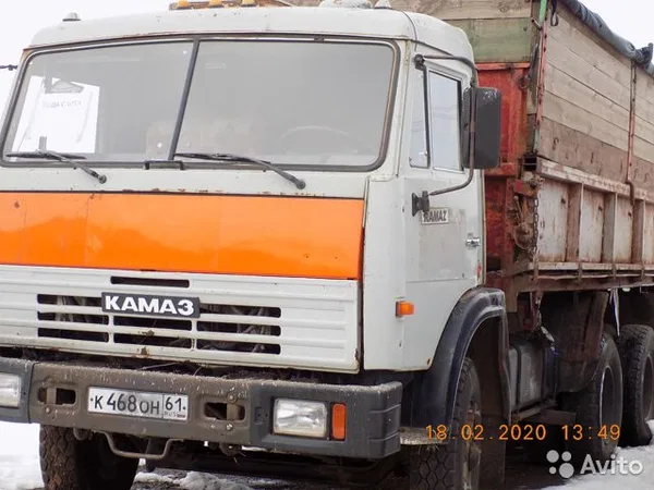 Бортовой грузовик КамАЗ 55102