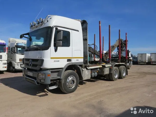 Сортиментовоз Mercedes-Benz Actros 3346