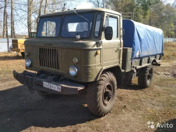 Тентованный грузовик ГАЗ 66