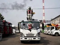 Автокран на шасси ISUZU 4x2 дв 139kw крановая установка VIGRUS VGS10 гп 10т 5 секций стрела 29м