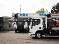 Автокран на шасси ISUZU 4x2 дв 139kw крановая установка VIGRUS VGS10 гп 10т 5 секций стрела 29м