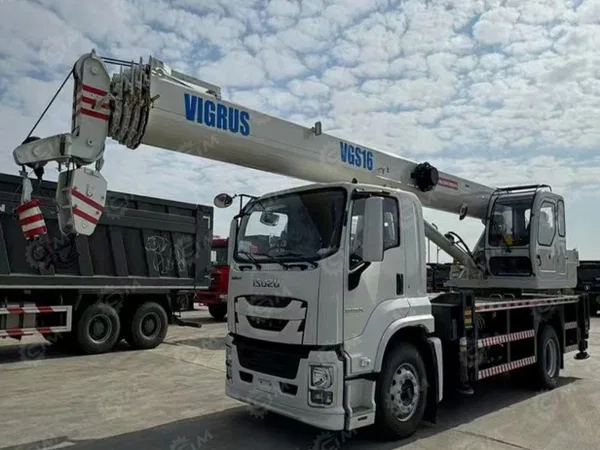 Автокран на шасси ISUZU 4x2 151кВт VIGRUS VGS16 гп 16т 5 секций 36,6м