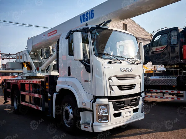 Автокран на шасси ISUZU 4x2 151кВт VIGRUS VGS16 гп 16т 5 секций 36,6м