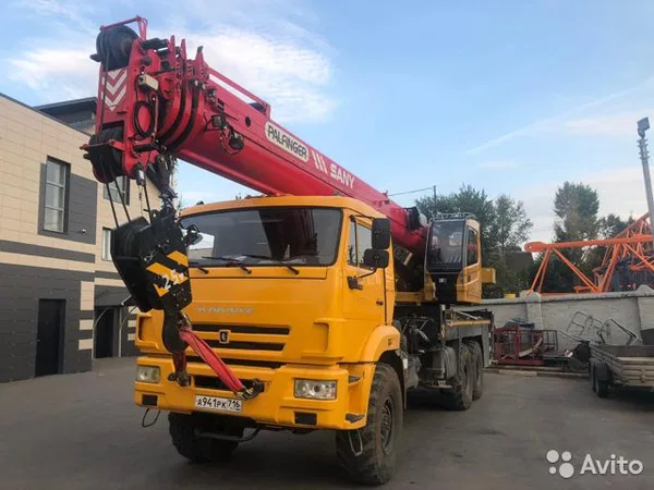 Автокран Palfinger Sany КС-5573А-243 на шасси КамАЗ 43118-46