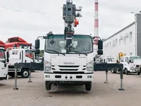 Автокран на шасси ISUZU 4x2 дв. 96kw крановая установка FURUNKANG DZ5T гп 5т люлька два крюка