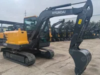 Экскаватор гусеничный HYUNDAI HX60G ковш 0,25м3, общая масса 5,8т, дв Yanmar
