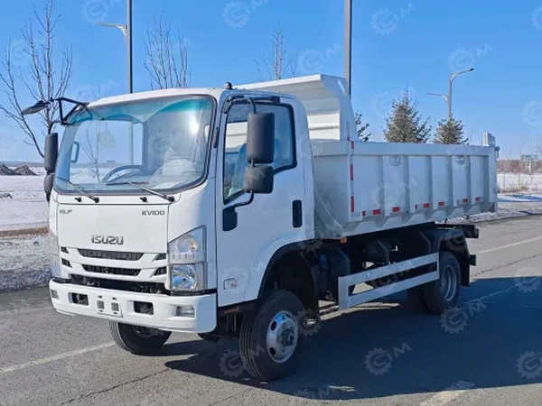Самосвал ISUZU 4x4 дв 94kw кабина KV100 гп 4т, средний подъемник