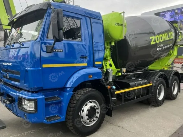 Автобетоносмеситель ZOOMLION 9JBQ на шасси KAMAZ дв 287Kw, бочка 9м3