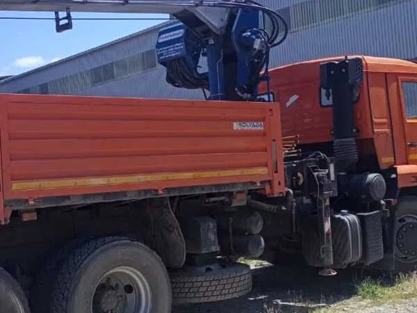 КАМАЗ 65115 6х4+КМУ Галичанин КМУ-150+БУР, 2021г.