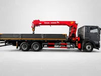 Бортовой грузовик HOWO 6x4 дв 330лс кму КМУ SUNHUNK S3005 гп 12т