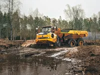 Шарнирно-сочлененный самосвал FTJ FT40 гп 39 тонн
