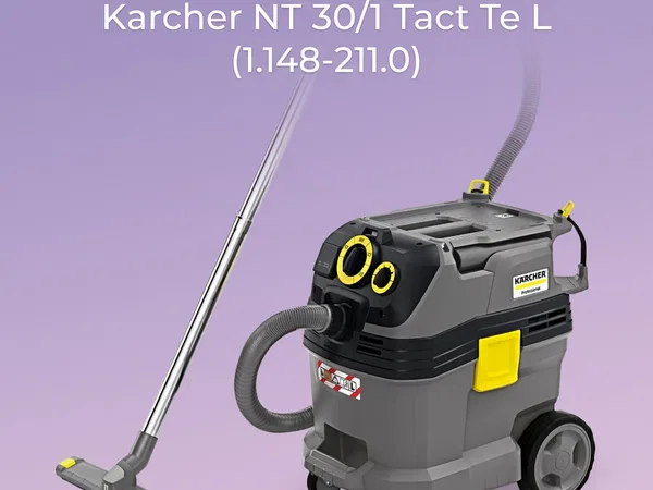 Строительный пылесос Karcher NT 30/1 Tact Te L