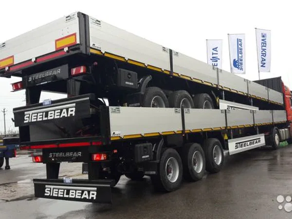 Бортовой полуприцеп Steelbear