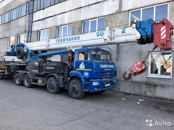 Автокран Галичанин КС-65715-5 на шасси КамАЗ 7330