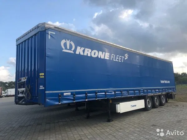 Тентованный полуприцеп Krone SD