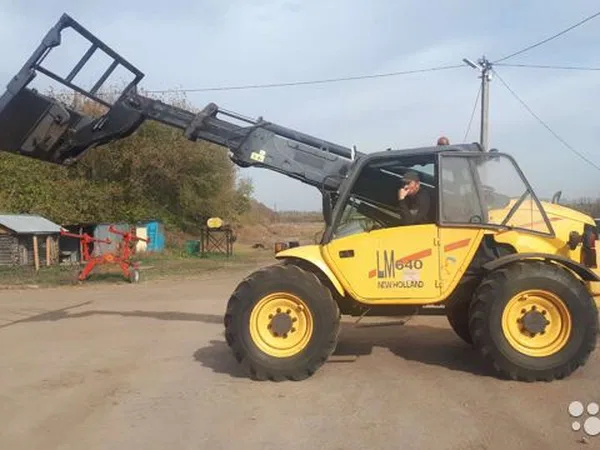 Телескопический погрузчик New Holland