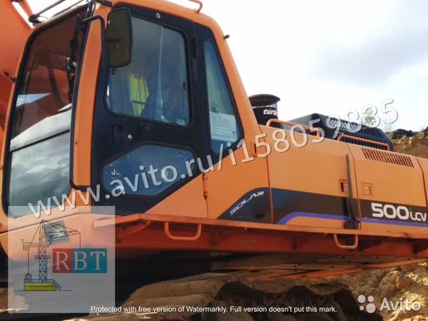 Гусеничный экскаватор Doosan Solar 500 LC-V