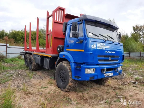 Сортиментовоз КамАЗ 43118-50 с ГМУ