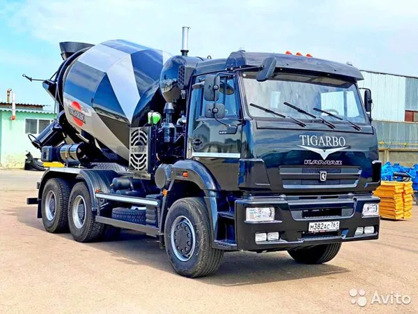 Автобетоносмеситель КамАЗ 6520 с АБС Tigarbo