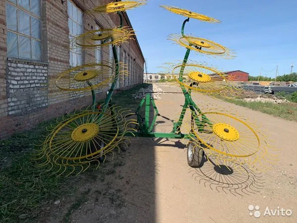 Грабли ворошилки 8 колесные