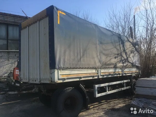 Тентованный прицеп МАЗ 837810-014