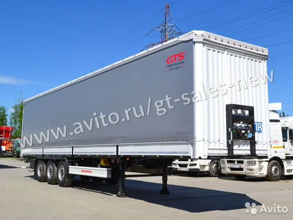Тентованный полуприцеп Kassbohrer Domestic Eco