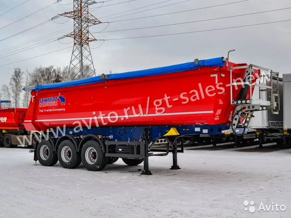 Самосвальный полуприцеп Schmitz Cargobull SKI 31м3