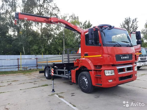 Бортовой грузовик с КМУ КамАЗ 5325 с КМУ Fassi F85