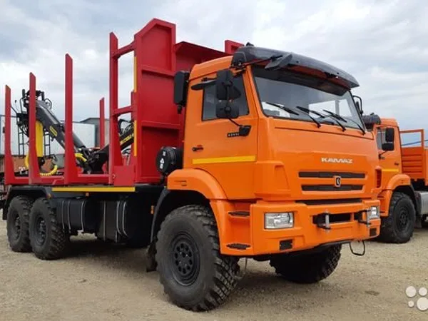 Сортиментовоз КамАЗ 43118 с ГМУ Велмаш VM-10