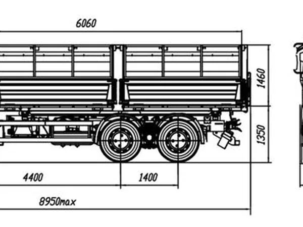 Зерновоз МАЗ 65012J